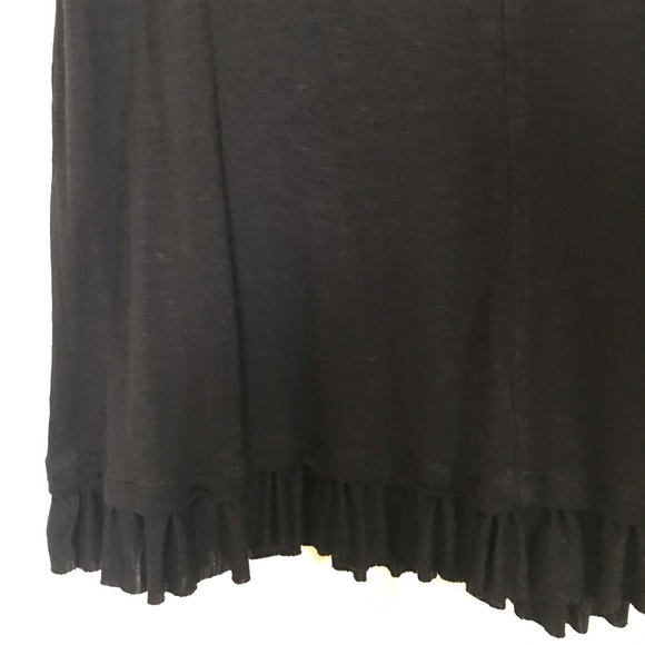 Style & Co Ruffled Hem Top - Picture 3 of 5